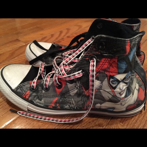 harley quinn converse womens
